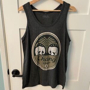 Authentic Chang Beer Tank Top - Men's Medium - From Thailand